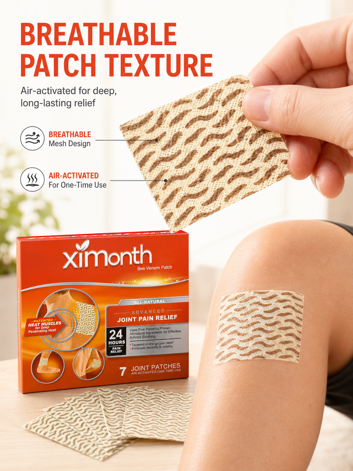 Bee Venom Joint Pain Relief Patches — 24-Hour Natural Relief