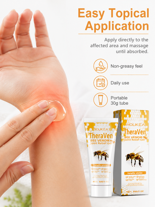 Joint Pain Relief Gel with Bee Venom — Move Freely Again
