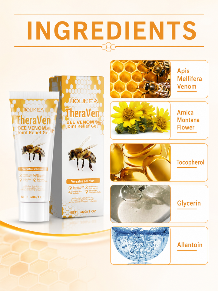 Bee Venom Joint Relief Gel for Everyday Muscle Comfort