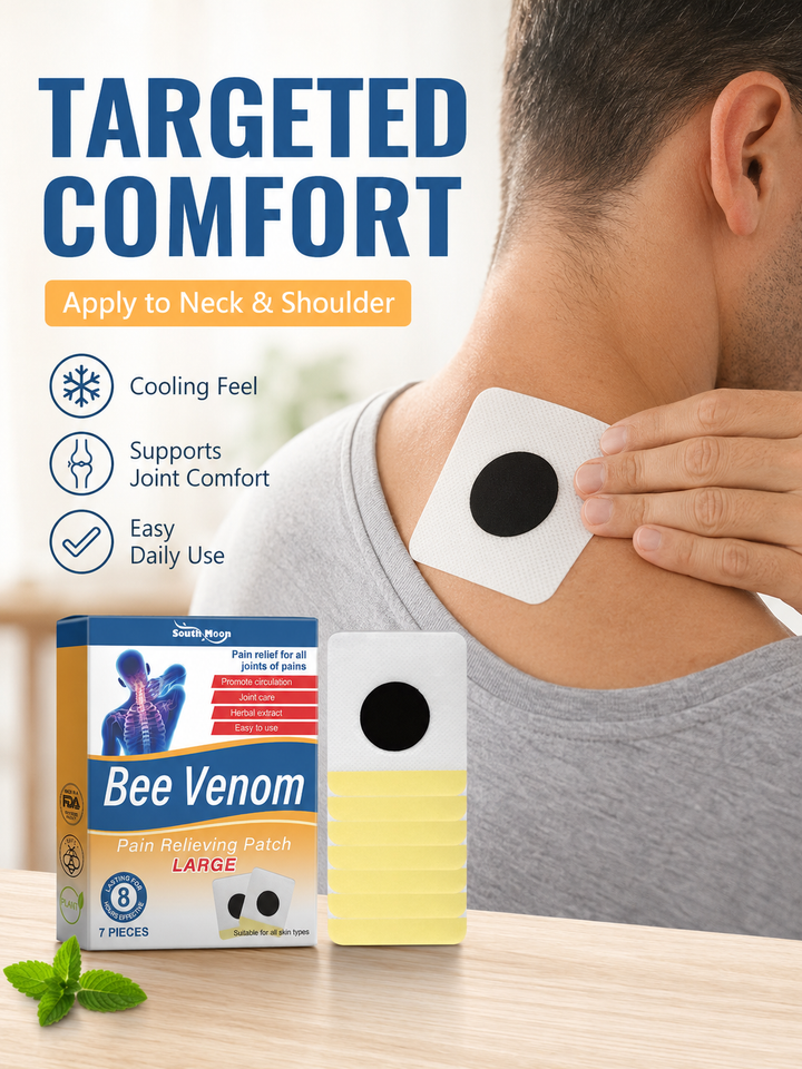 Joint Pain Relief Patch — 8-Hour Lasting Comfort with Bee