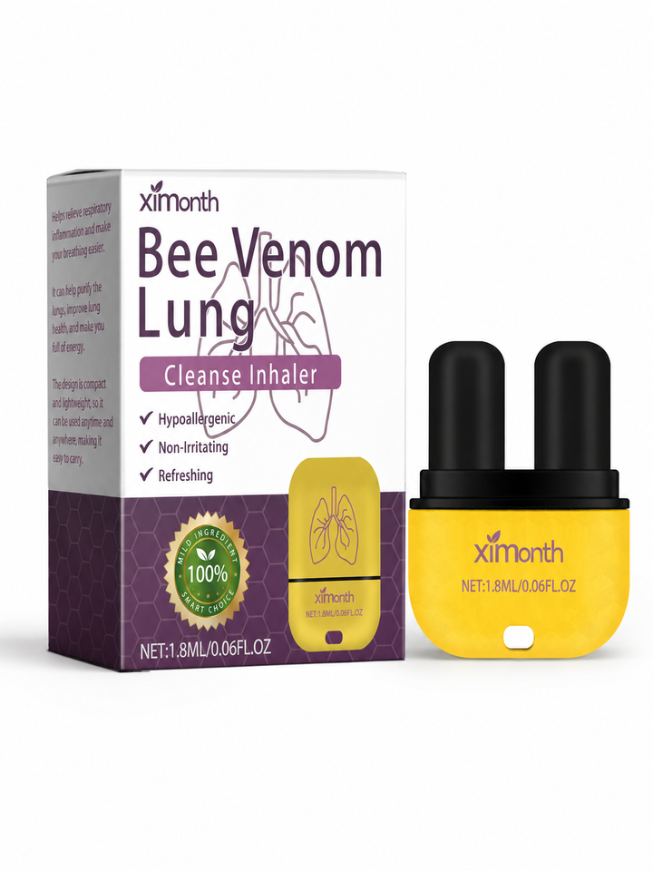 Bee Venom Lung Cleanse Inhaler – Portable Lung Cleanse