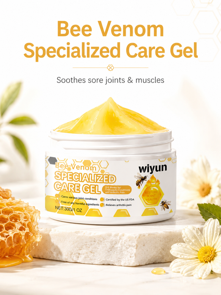 Bee Venom Relief Gel — Soothe Achy Joints & Muscles Naturally