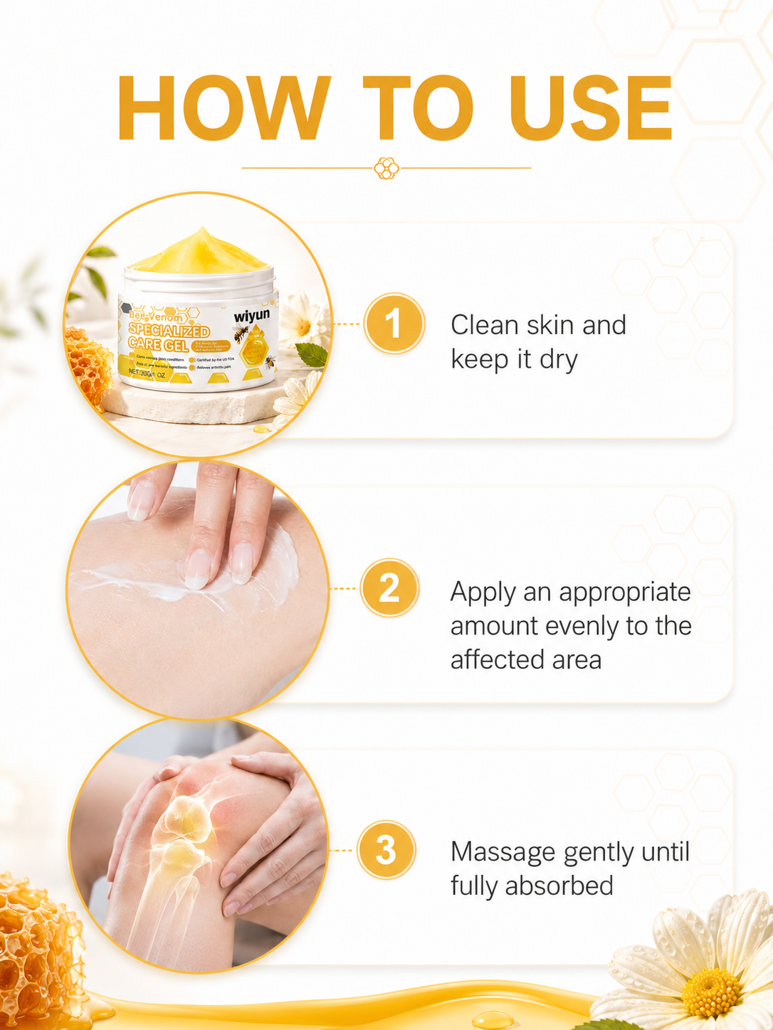 Bee Venom Relief Gel — Soothe Achy Joints & Muscles Naturally
