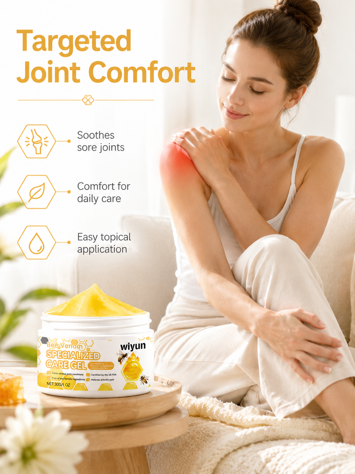 Bee Venom Relief Gel — Soothe Achy Joints & Muscles Naturally