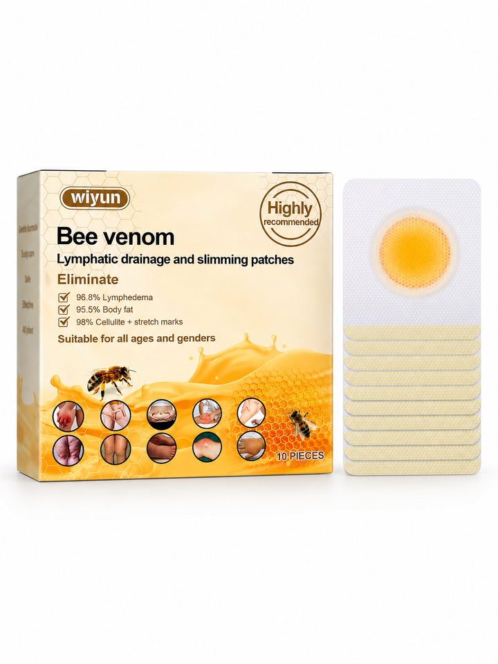 Bee Venom Slimming Patch — Lymphatic Drainage & Cellulite