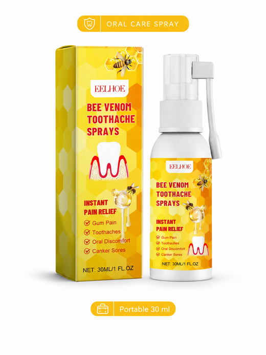 Bee Venom Toothache Spray – Instant Pain & Gum Relief