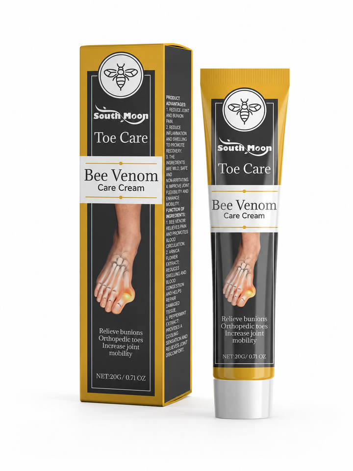 Bee Venom Foot Cream — Bunion Pain Relief & Joint Mobility