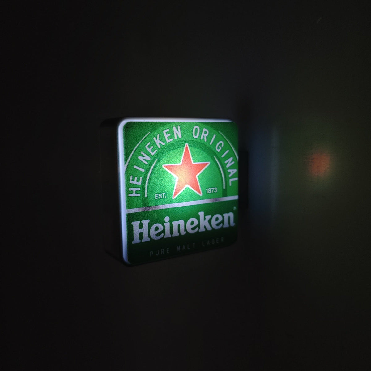 Mini Beer Bar Refrigerator Magnets, 7-Piece Decor Set