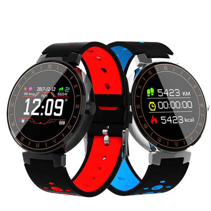 Waterproof Fitness Tracker with Heart Rate & Blood Pressure