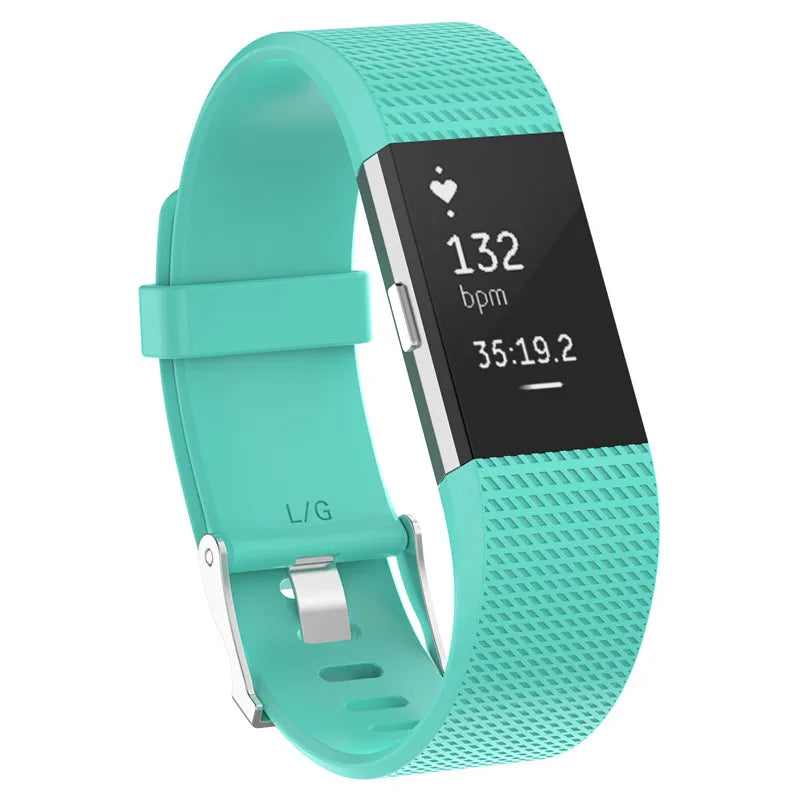 Replacement Silicone Watch Band for Fitness Trackers