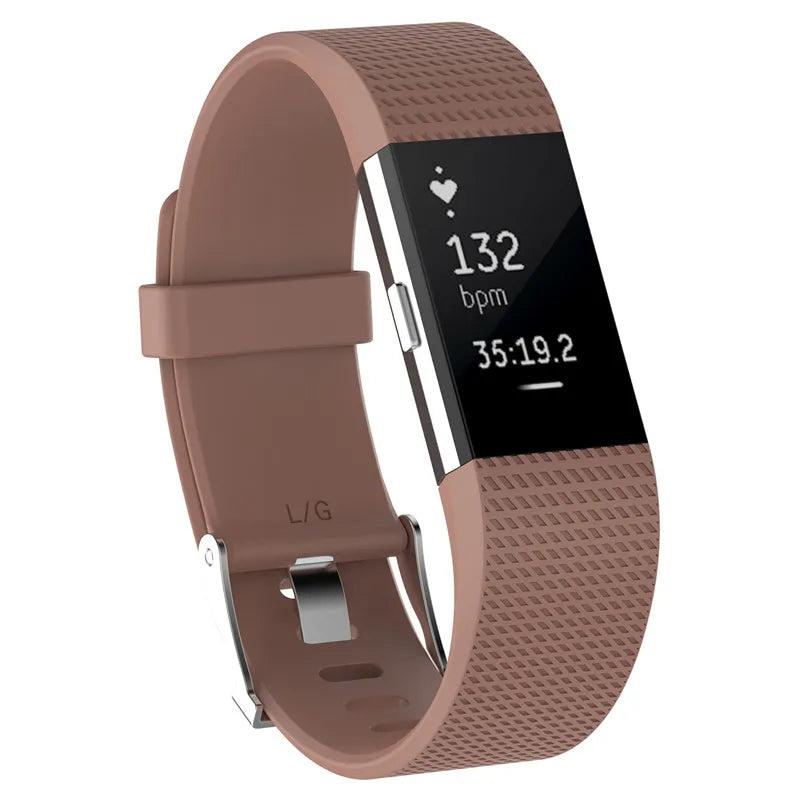 Replacement Silicone Watch Band for Fitness Trackers