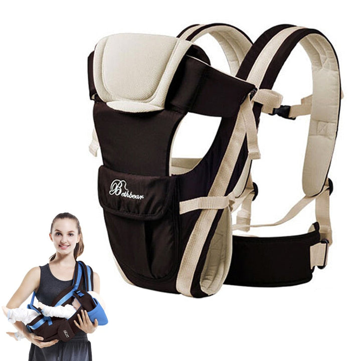Baby Carrier 4-in-1 Hands-Free Comfort, 0-30 Months