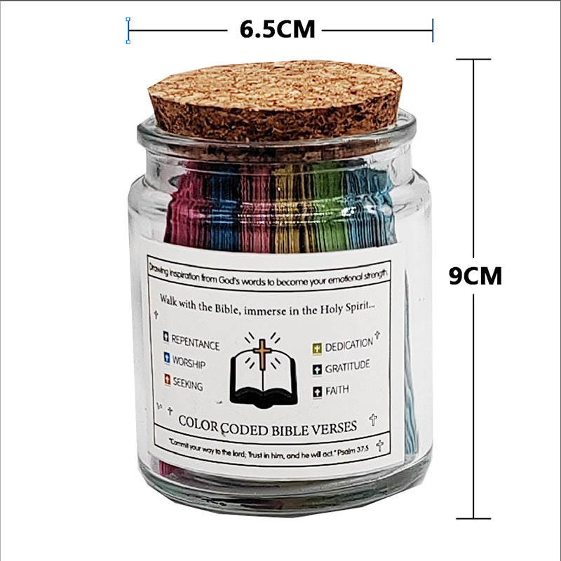 Bible Verses in a Jar for Daily Christian Encouragement