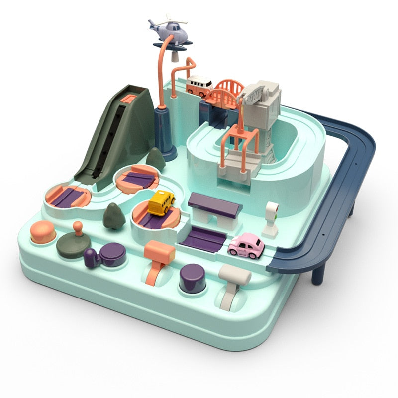 Interactive Circuit Car Race Track Toy for Imaginative Play