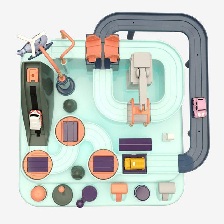 Interactive Circuit Car Race Track Toy for Imaginative Play