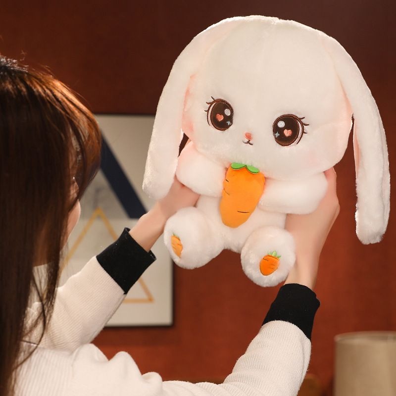 Big Rabbit Plush Toy – Soft Cuddle Pillow & Decor