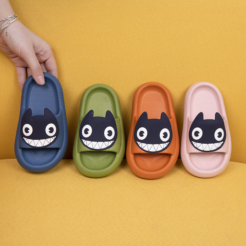 Cartoon Cat Sandals for Kids – Soft Slip-On Comfort