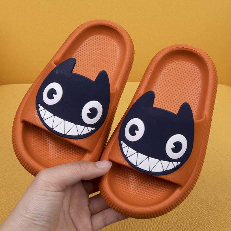 Cartoon Cat Sandals for Kids – Soft Slip-On Comfort
