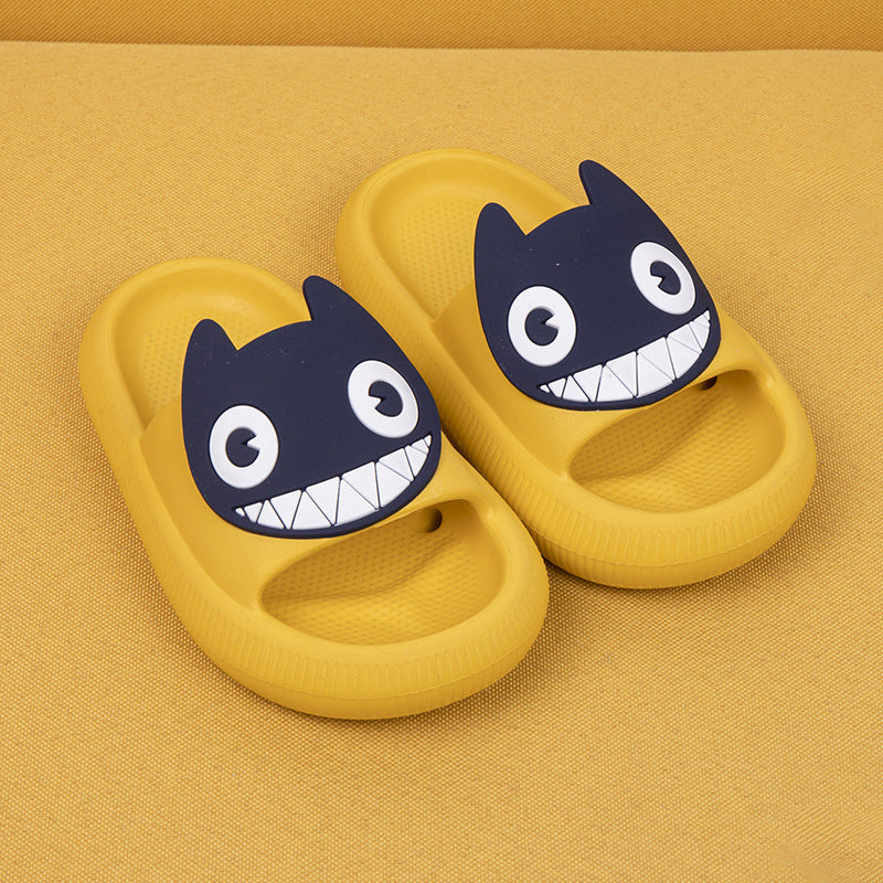 Cartoon Cat Sandals for Kids – Soft Slip-On Comfort
