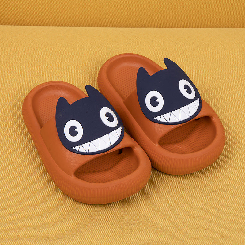 Cartoon Cat Sandals for Kids – Soft Slip-On Comfort