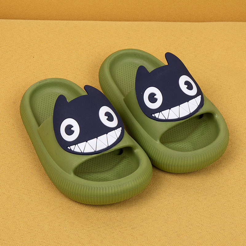 Cartoon Cat Sandals for Kids – Soft Slip-On Comfort