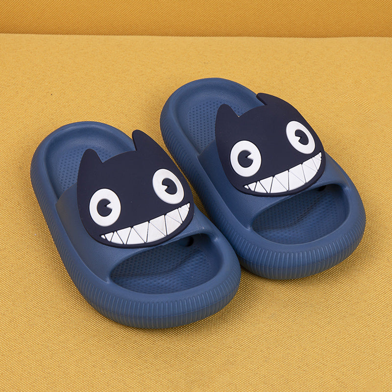 Cartoon Cat Sandals for Kids – Soft Slip-On Comfort