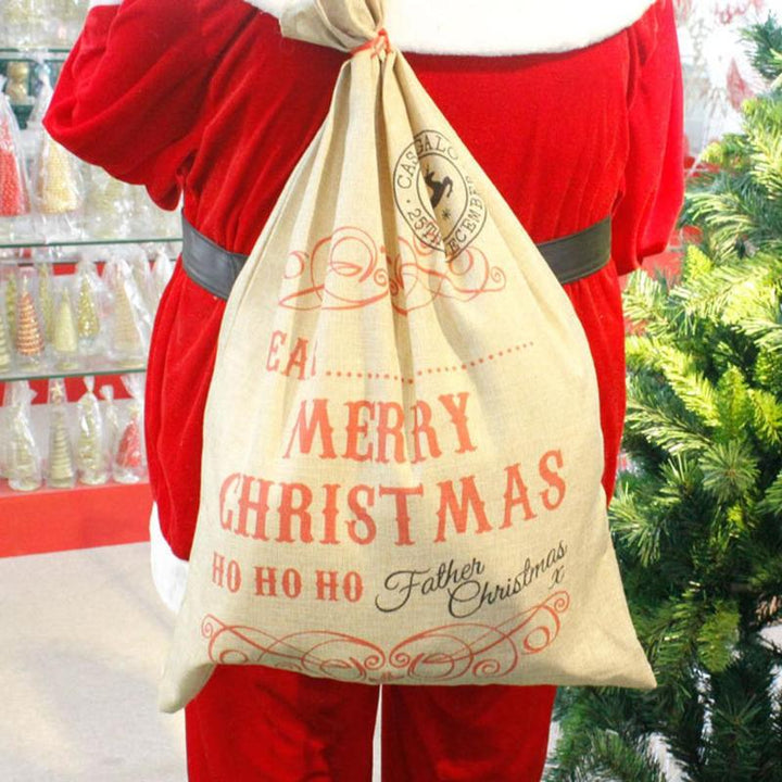 Christmas Gift Bag for Oversized Presents and Holiday Decor