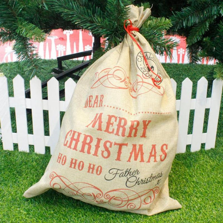 Christmas Gift Bag for Oversized Presents and Holiday Decor