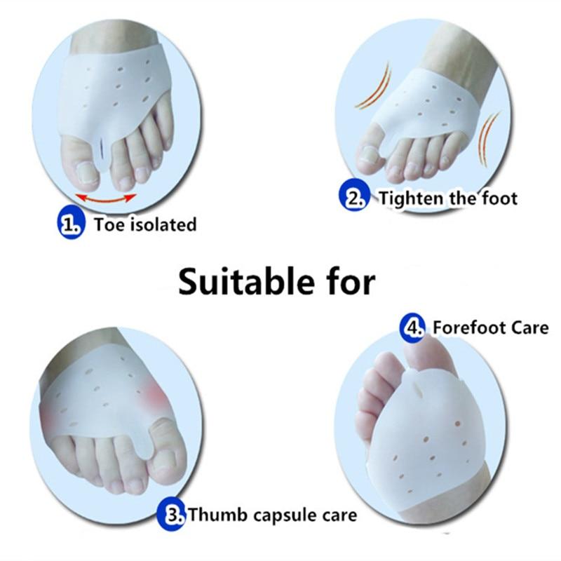 Bunion Toe Separator Silicone Sleeve for Big Toe Pain