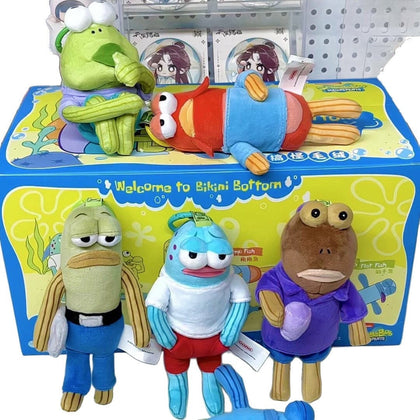 Plush Keychains - Mini Cuddly Character Keyrings