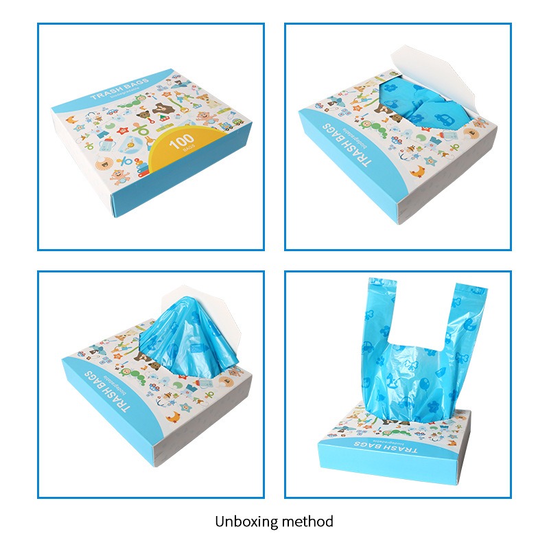 Biodegradable Dog Poop Bags With Easy-Tie Handles
