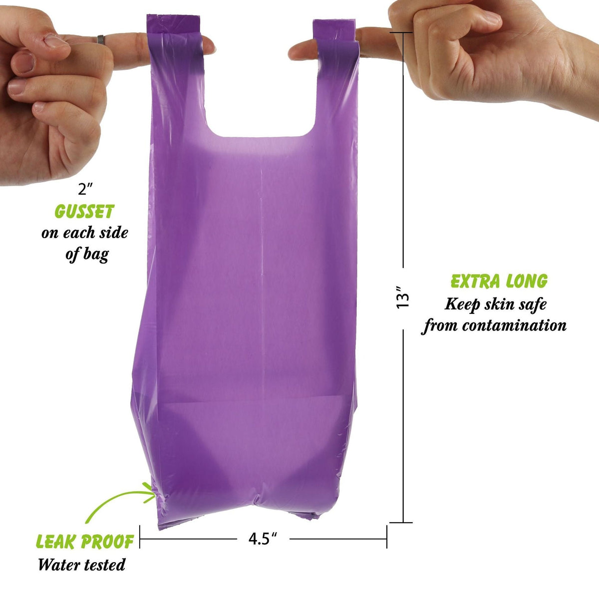 Biodegradable Dog Poop Bags, 120 Ct, 8 Rolls