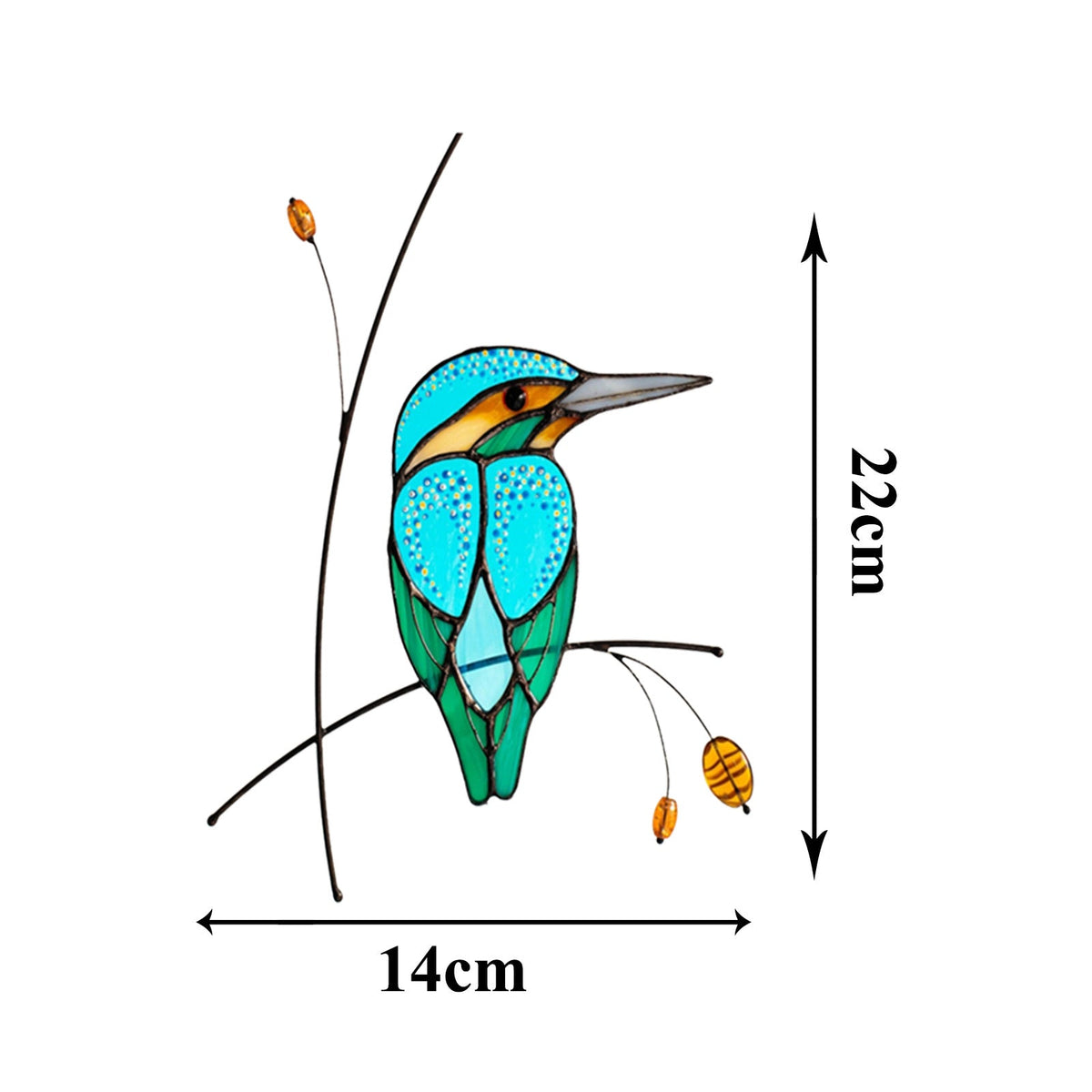 Bird Wall Sticker for Colorful Window & Wall Decor