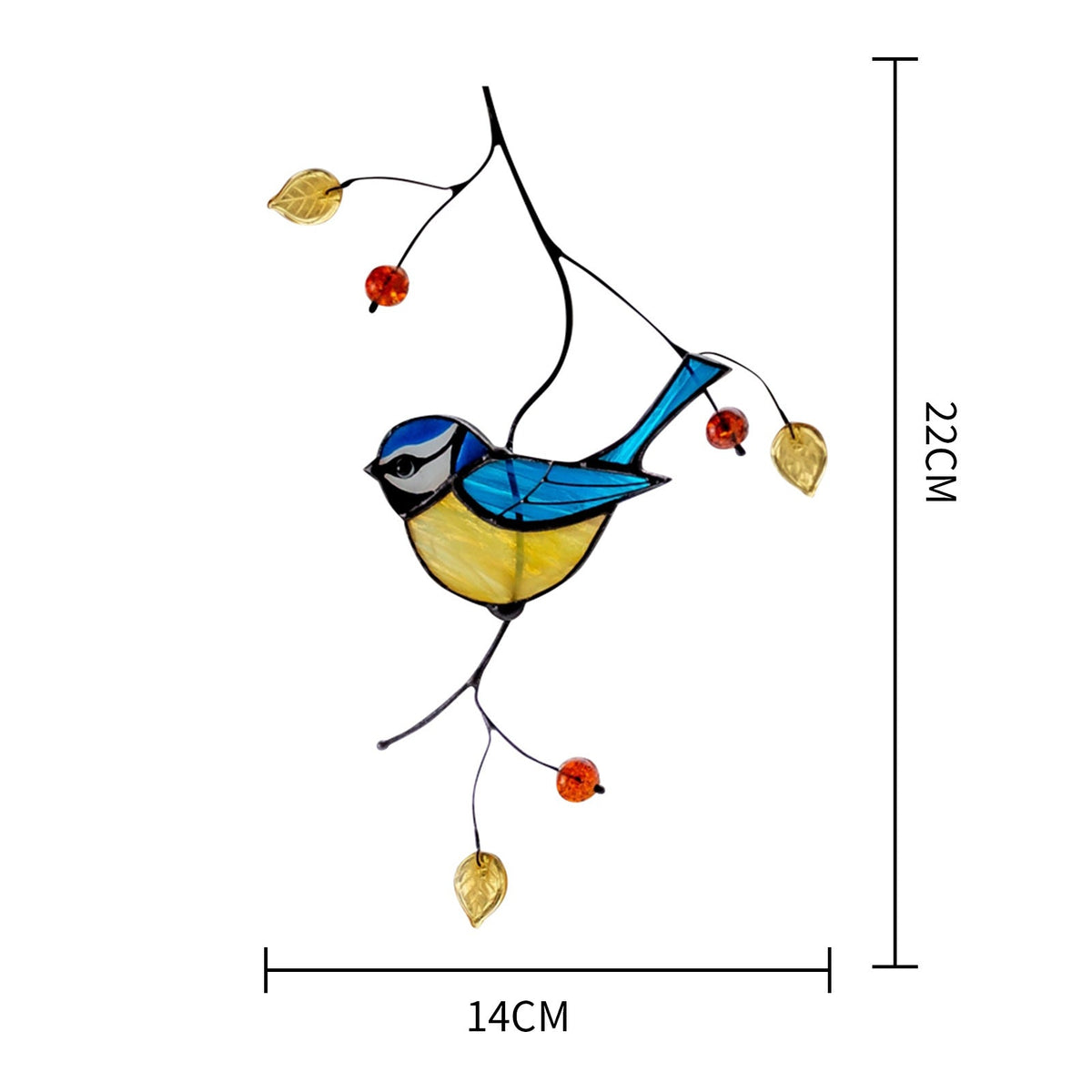 Bird Wall Sticker for Colorful Window & Wall Decor