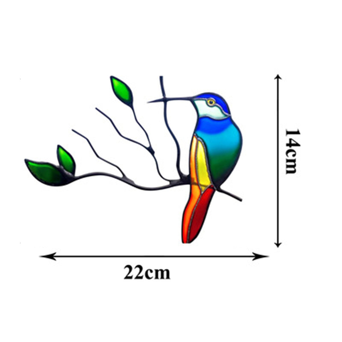 Bird Wall Sticker for Colorful Window & Wall Decor