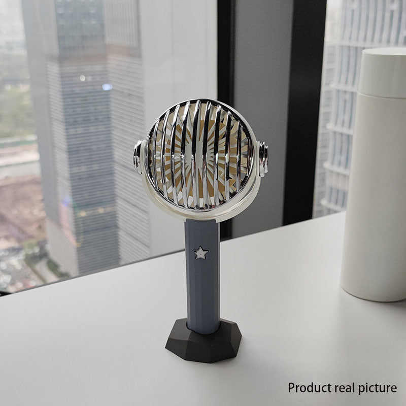 USB Desk Fan Ornament: Cooling Gift With Decor Style