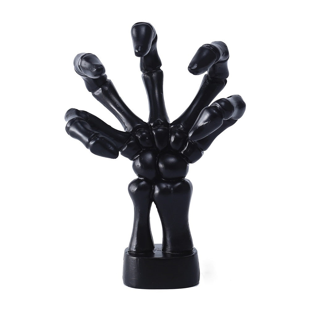 Black Ghost Hand Wall Hook for Gothic Key Storage