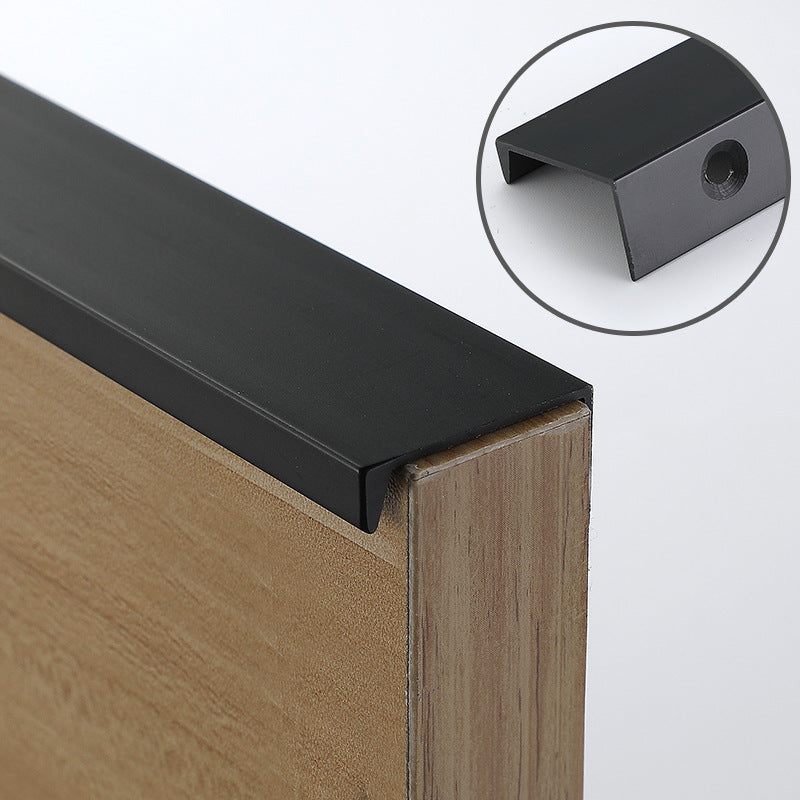 Invisible Cabinet Handles for a Clean Modern Look
