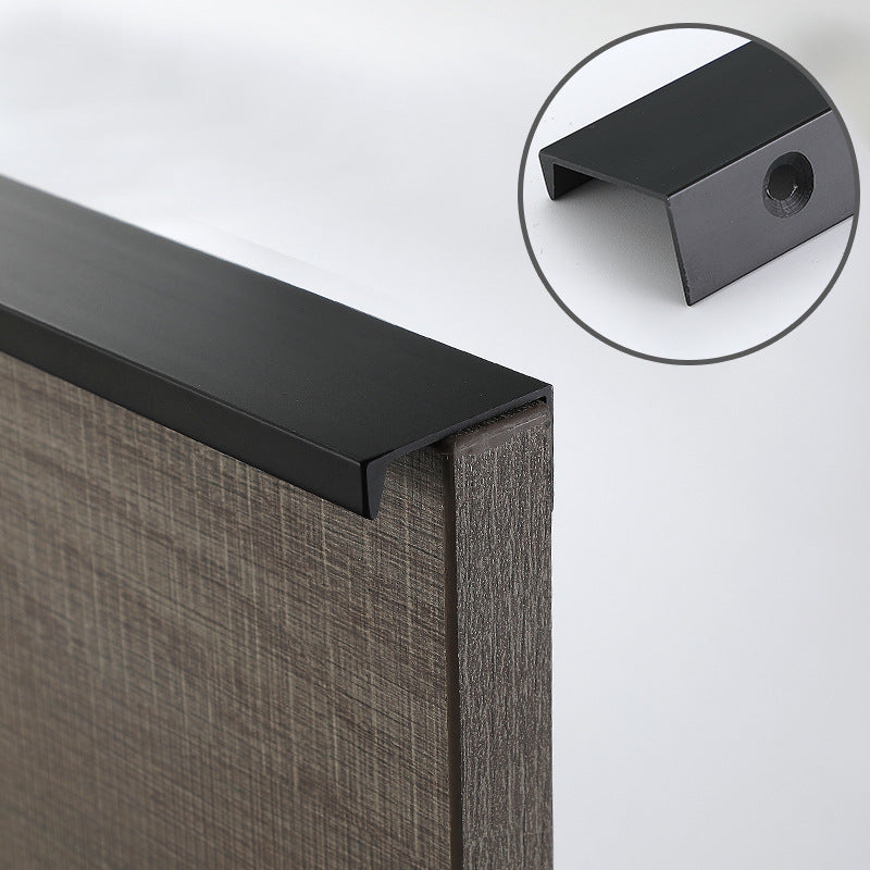 Invisible Cabinet Handles for a Clean Modern Look