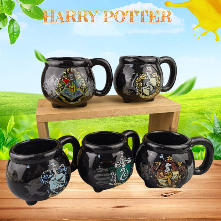 Harry Potter Cauldron Mug with Legs and Glossy Ceramic