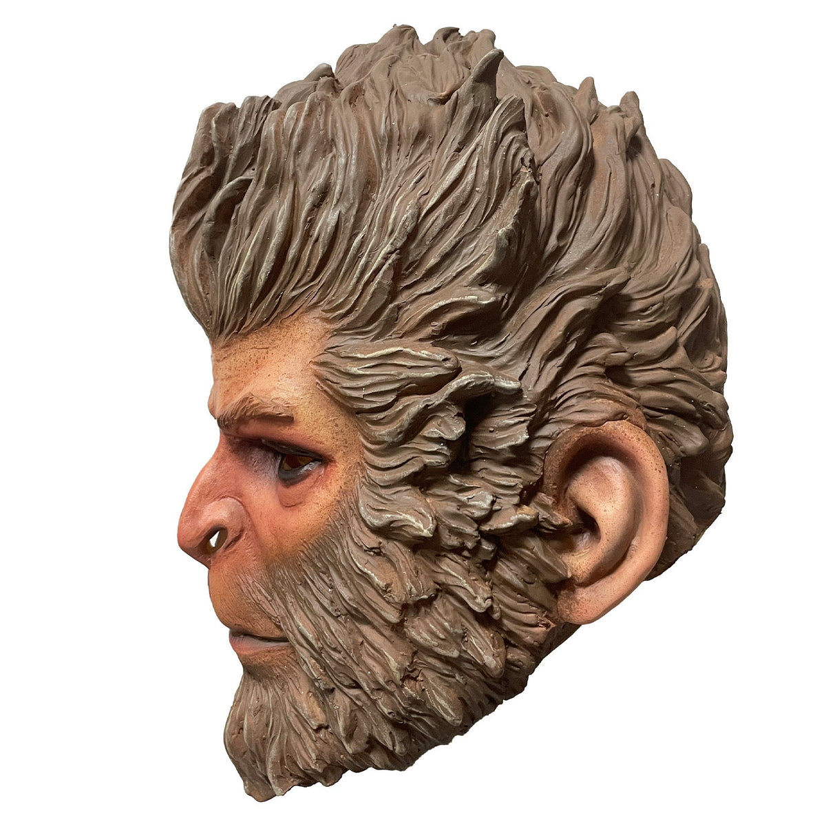 Detailed Wukong Monkey Mask For Halloween Cosplay Prop