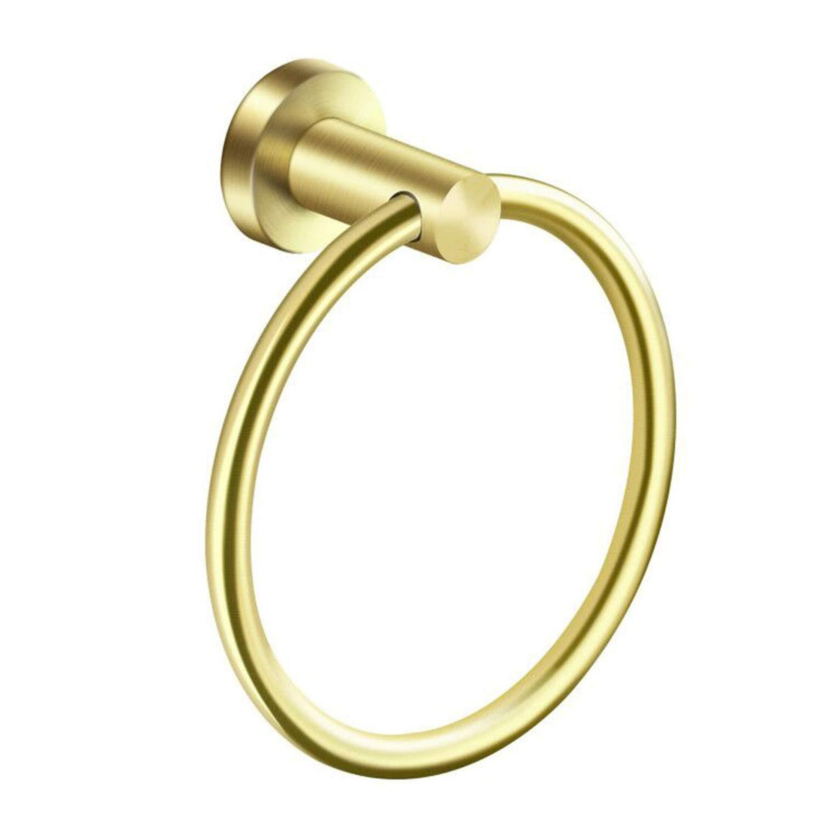 Black Towel Ring Wall Mount for Cleaner Bathroom Style