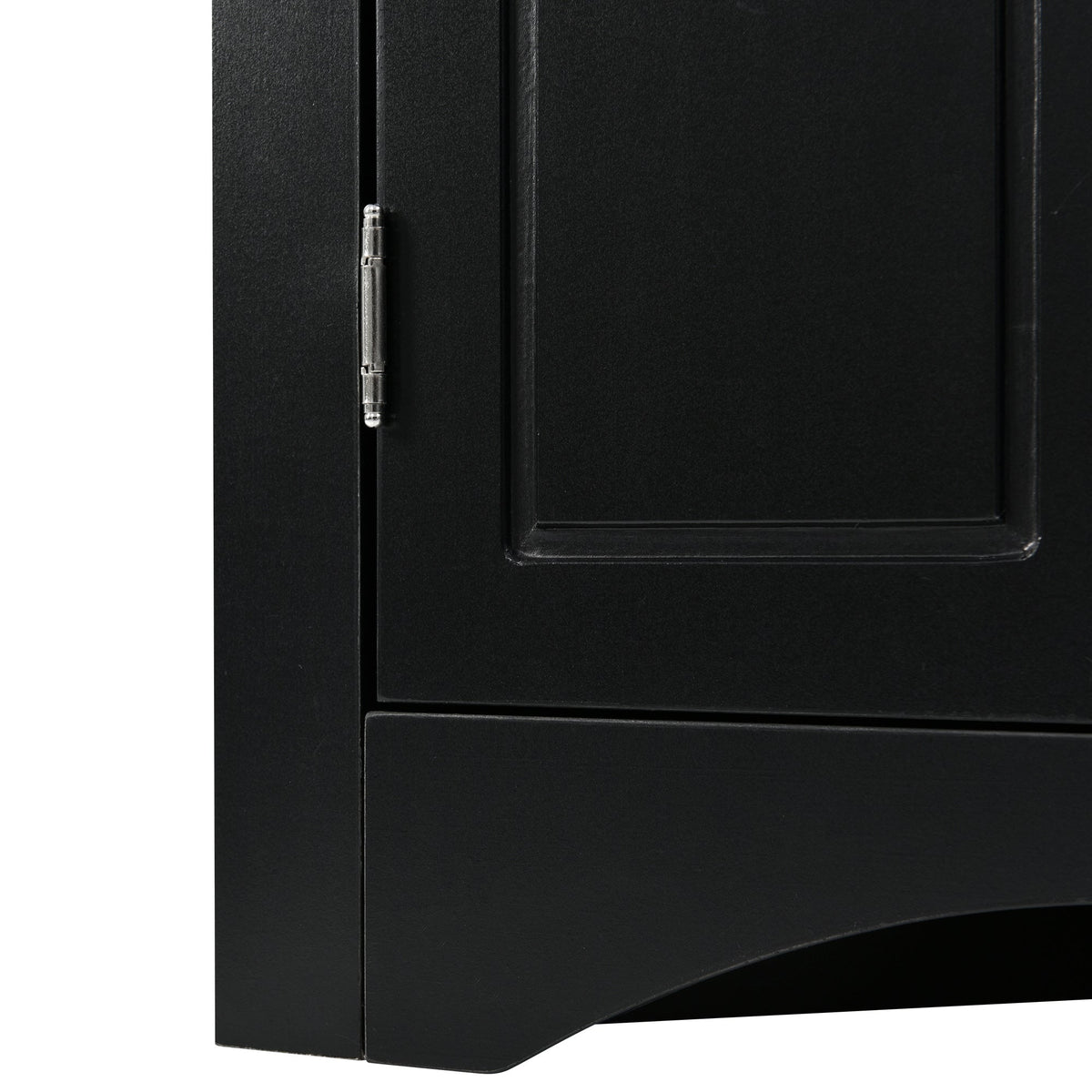 Corner Bathroom Storage Cabinet with Adjustable Shelves
