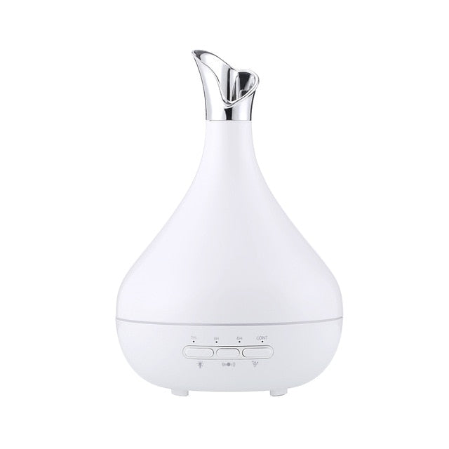 Blue Porcelain-Look Essential Oil Diffuser With Mist