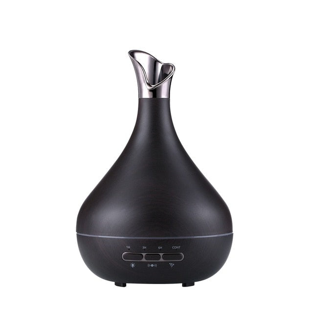 Blue Porcelain-Look Essential Oil Diffuser With Mist