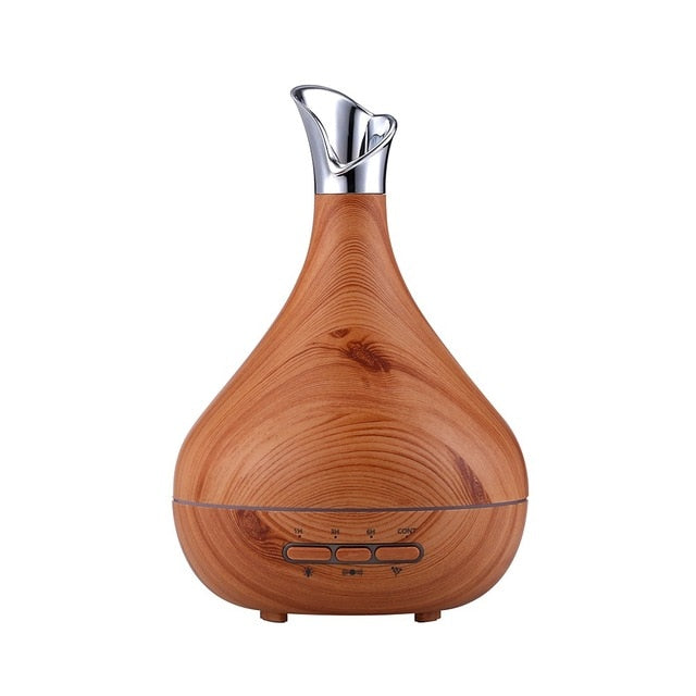 Blue Porcelain-Look Essential Oil Diffuser With Mist
