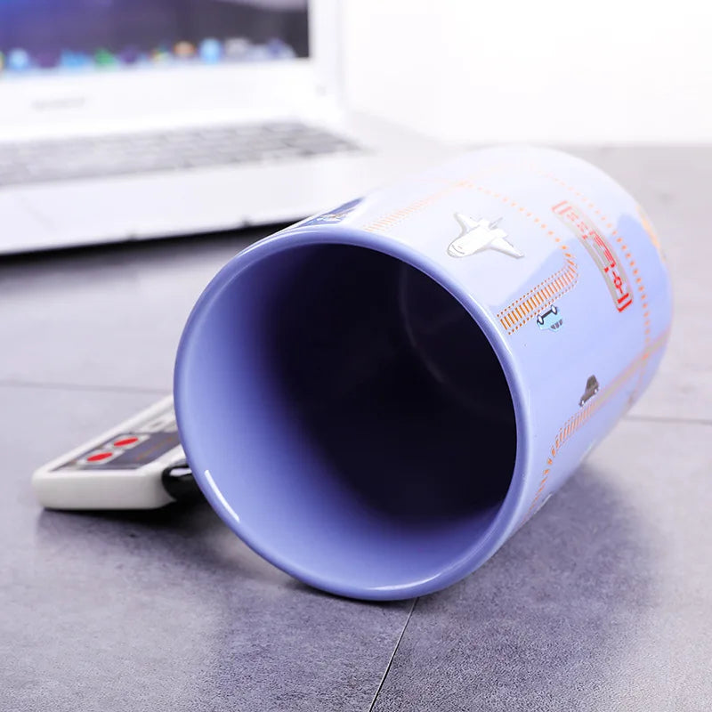Game Controller Handle Ceramic Mug for Retro Gamers