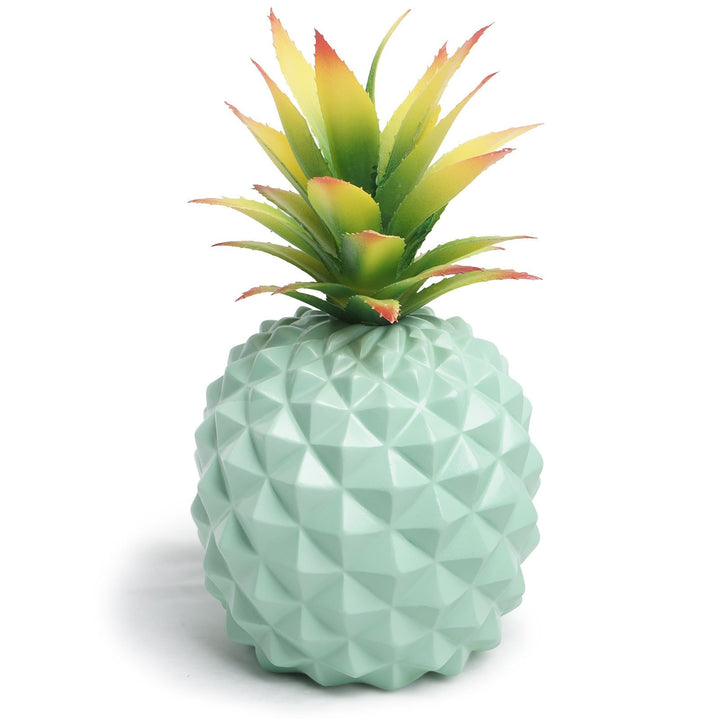 Artificial Pineapple Desk Decor, Colorful Greenery Accent