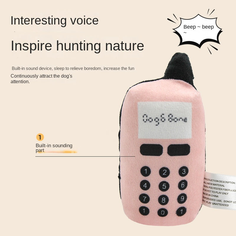 Interactive Dog Sound Toy for Indoor Boredom Relief