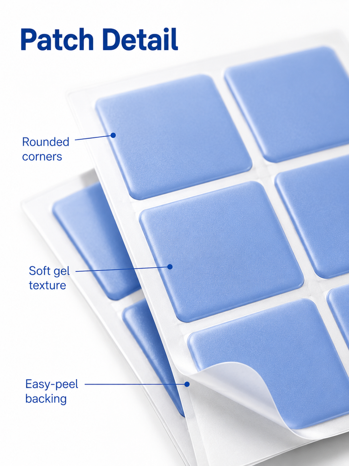 Blue Wind Chime Sleep Patch — Overnight Calm with Blue Bell